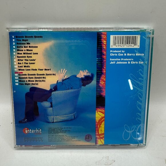 Engelbert Humperdinck The Dance Album CD 1998 Priority Records - Picture 2 of 3